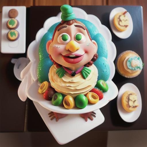 Roast Turkey Dinner Cake