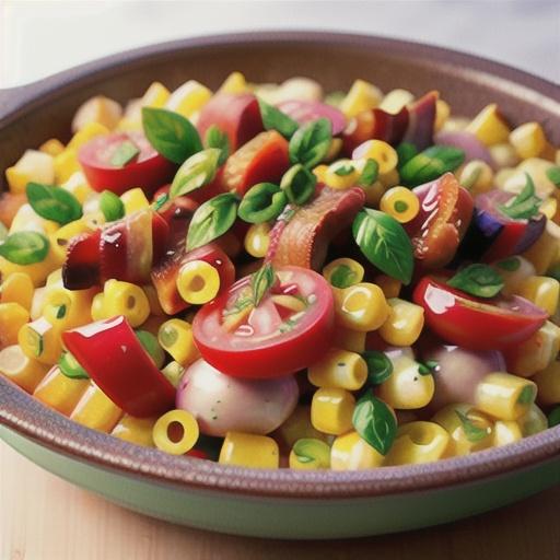 Tomato and Bacon Creamed Corn Casserole