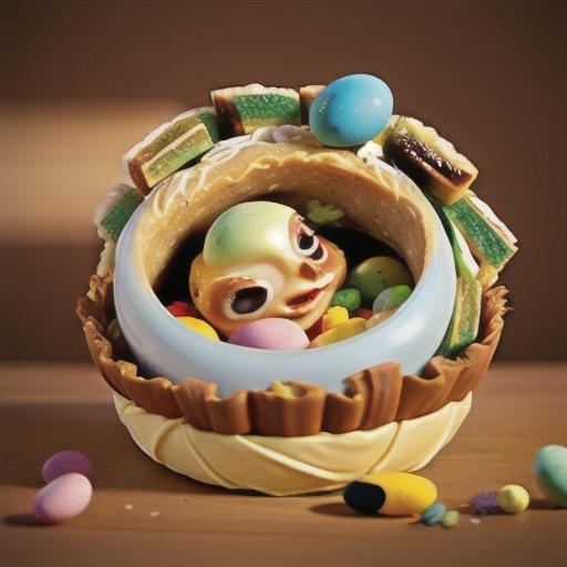 Easter Bird's Nest Bread