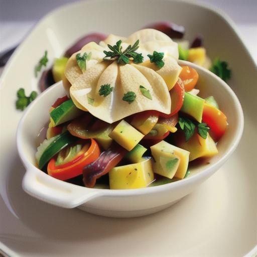 Braised white cabbage