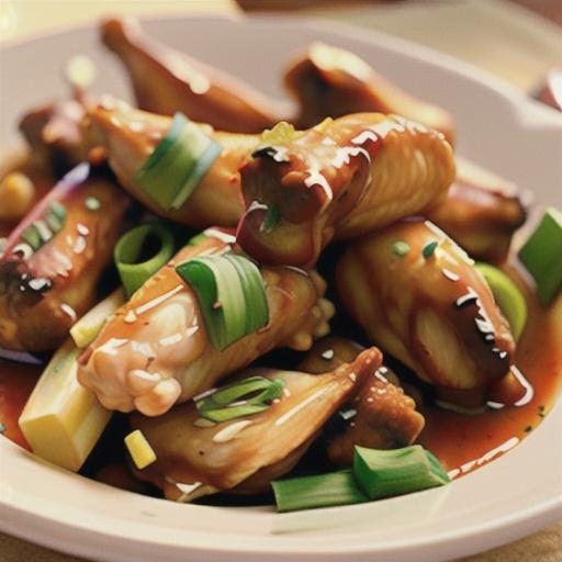 Sweet and Gooey Chicken Wings