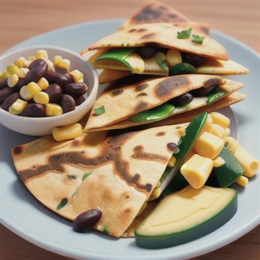 Black Bean and Corn Quesadillas