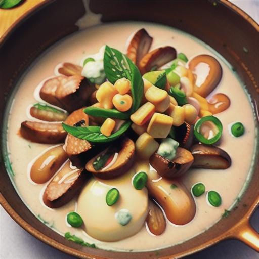 Chanterelle Mushroom Sauce with Gorgonzola