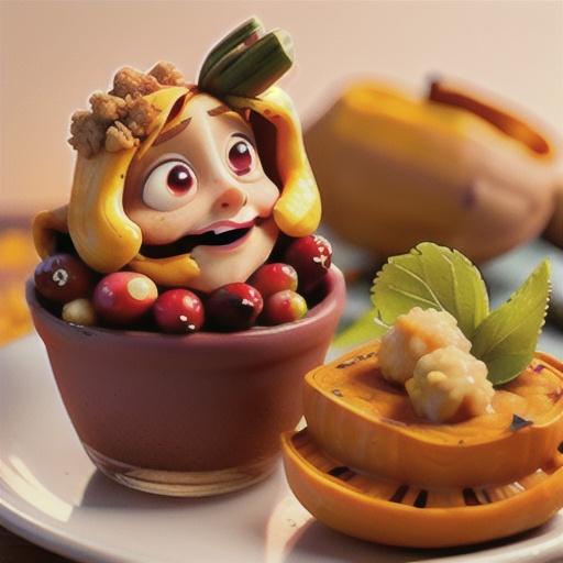 Cranberry Streusel Sweet Potatoes