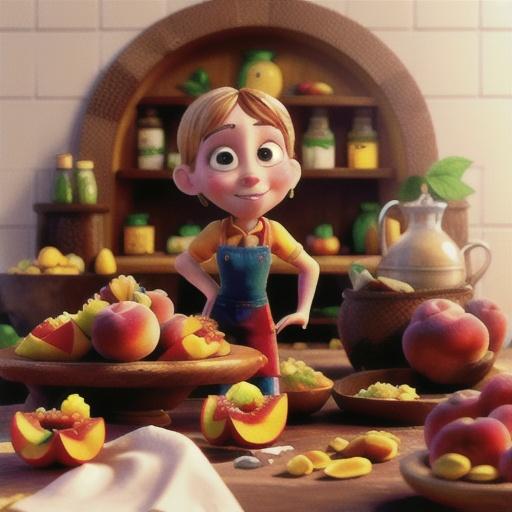 Stuffed Baked Peaches