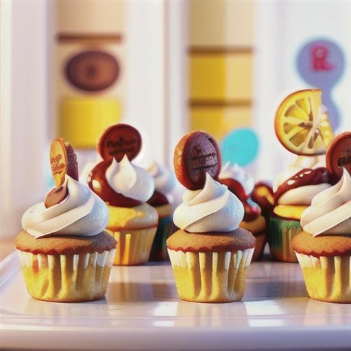 Lemon yoghurt cupcakes