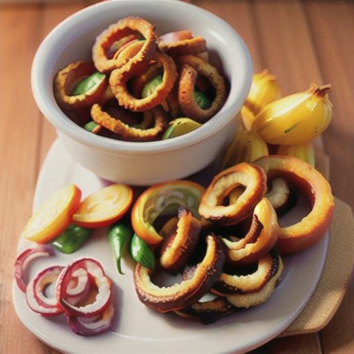 Oven-Baked Onion Rings