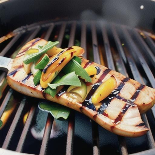 Grilled Stuffed Swordfish