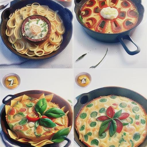 Gennaro's pasta frittata – lots of ways