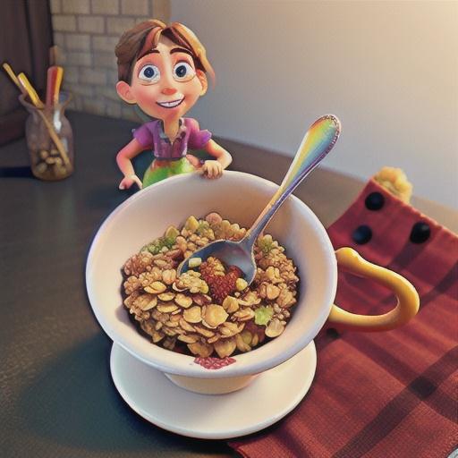 Toasted berry granola