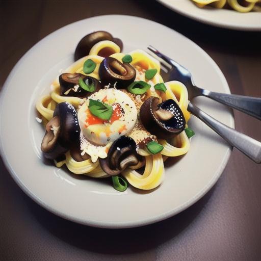 10-Minute Mushroom Carbonara