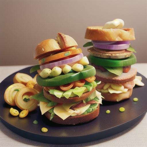 Sandwiches in breadboxes