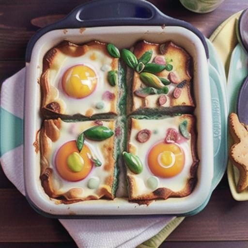 Easy Breakfast Casserole with Biscuits and Gravy