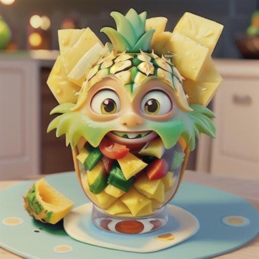 Fresh Pineapple Sherbet