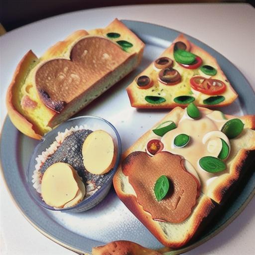 Three flavour focaccia