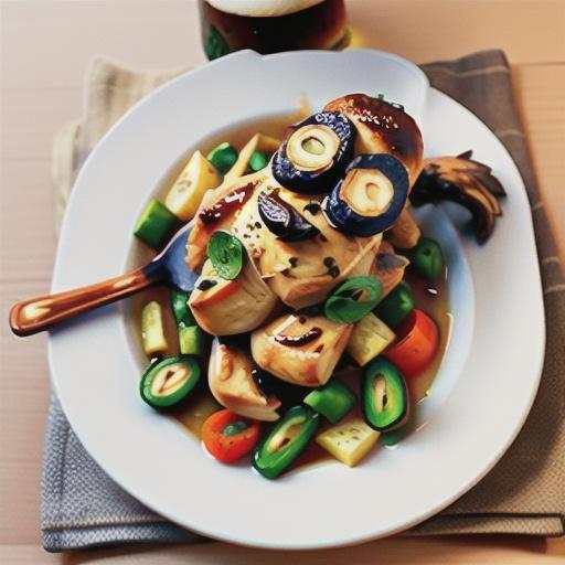 Beer-Braised Chicken