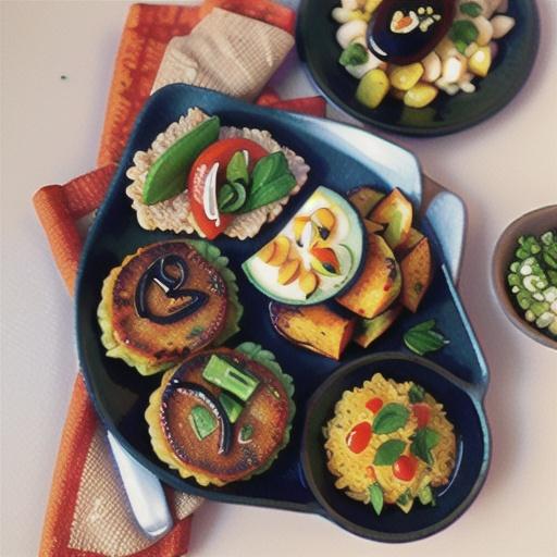 Indian Chole Aloo Tikki