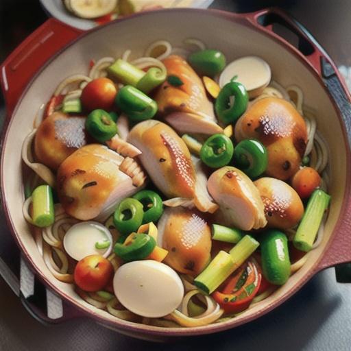 Old-Fashioned Chicken and Noodles