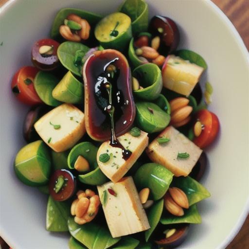 Warm Greens with Balsamic Vinaigrette