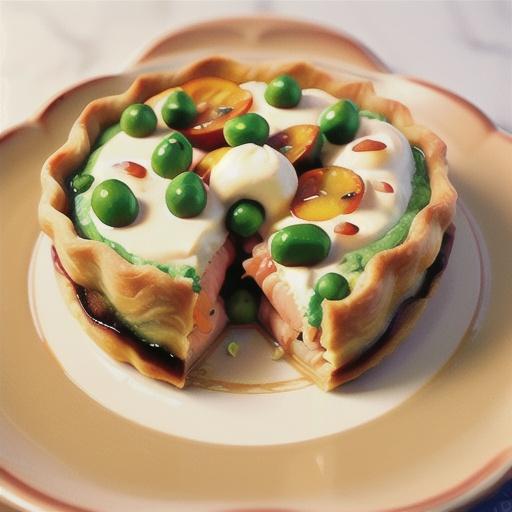 Deep-dish potato and salmon quiche recipe