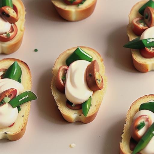 Korean-Style Cream Cheese Garlic Bread