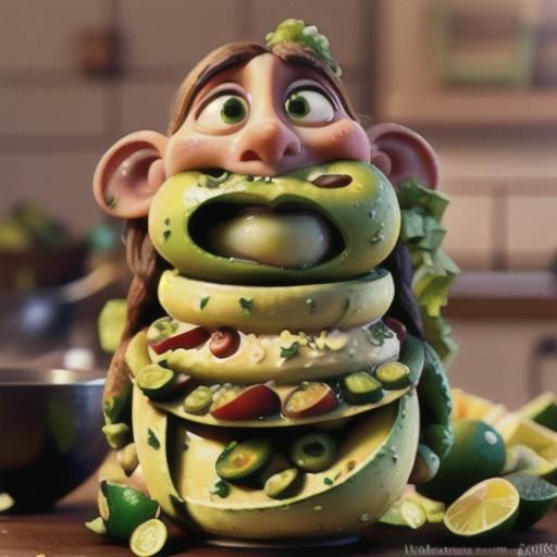 Julia's New Mexican Guacamole