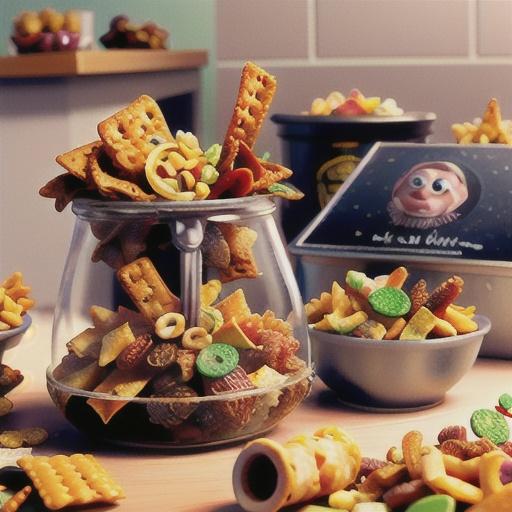 Smoky and Spicy Party Mix