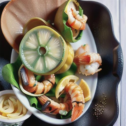 Salt 'n' pepper squid & prawns (for steamboat)