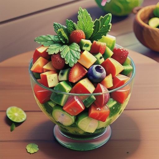 Mojito Fruit Salad