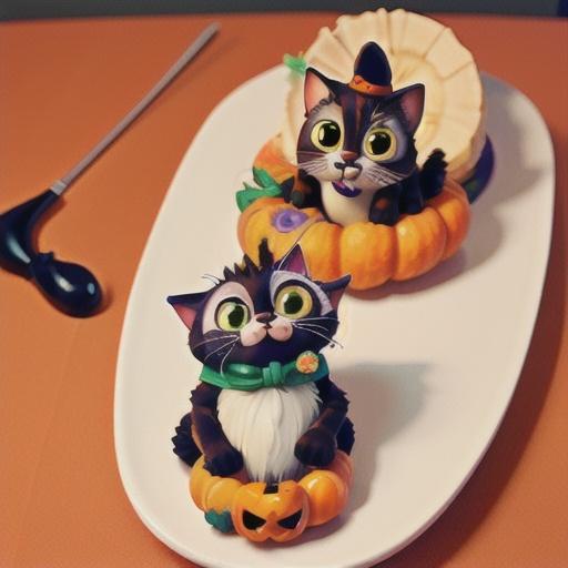Halloween Cat Cookies
