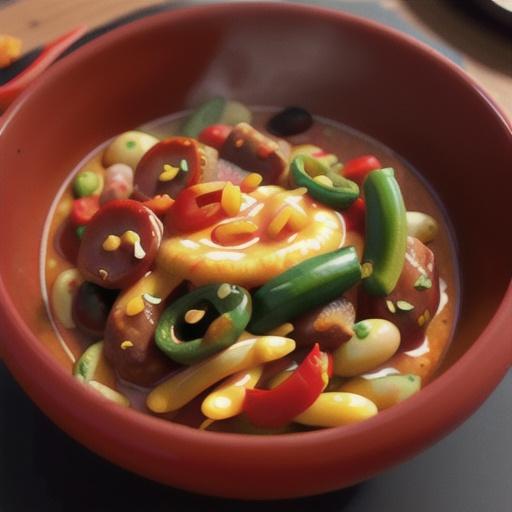 Three Bean Slow Burn Chili