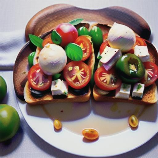 Heirloom Tomato Toast with Feta
