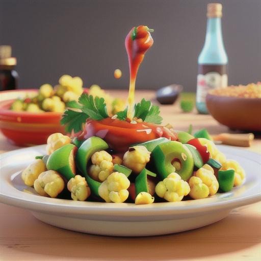 Sweet and Spicy Cauliflower