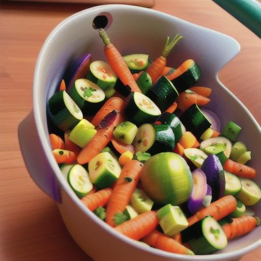 Herbed Carrots and Zucchini