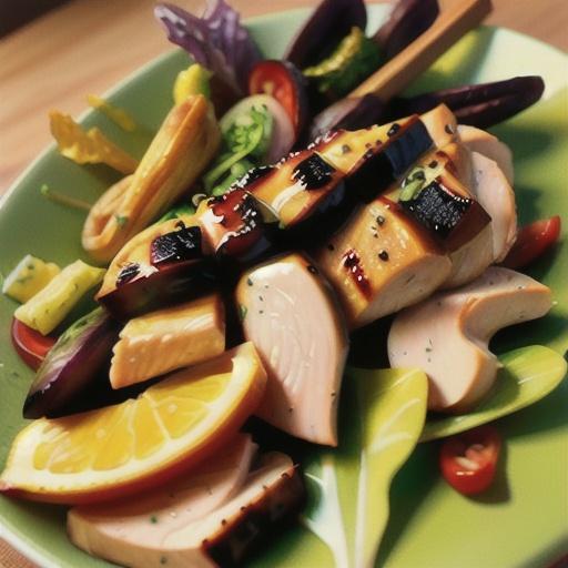 Black Lemon Chicken Salad