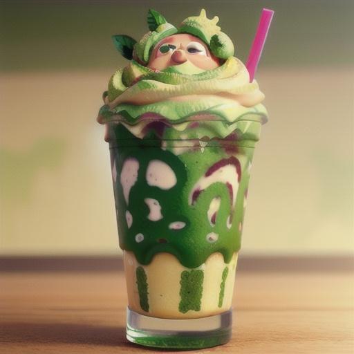 Delicious Matcha Green Tea Frappuccino