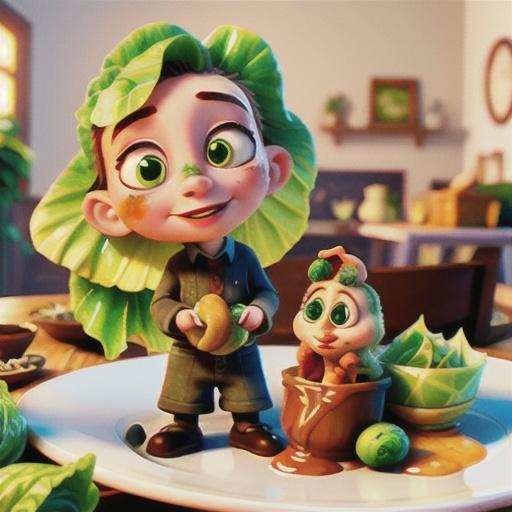 Veal stroganoff with chats & cabbage