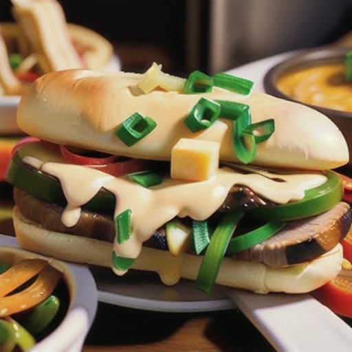 Marination's Korean Philly Cheese Steak