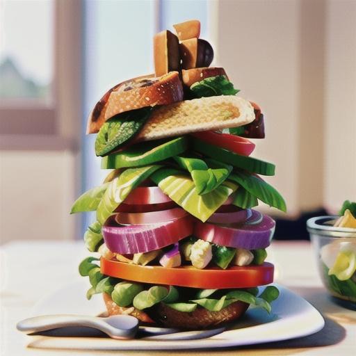 Club sandwich salad