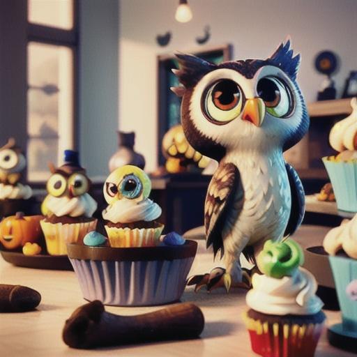 Owl Cupcakes