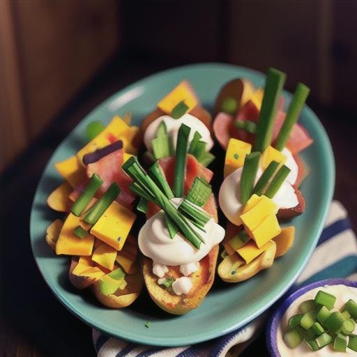 Bacon-Cheddar Potato Skins