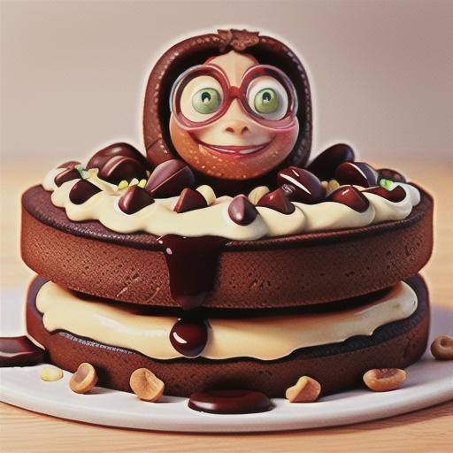 Peanut Butter Fudge Cake