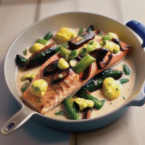 Indian butter salmon recipe