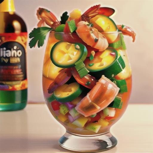 Ceviche-Style Shrimp Cocktail