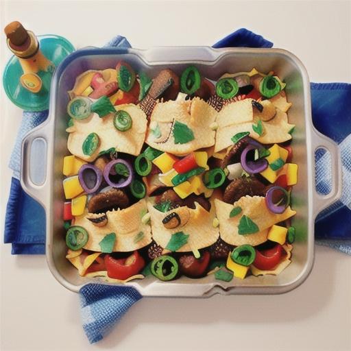 Jumbo beef taco bake