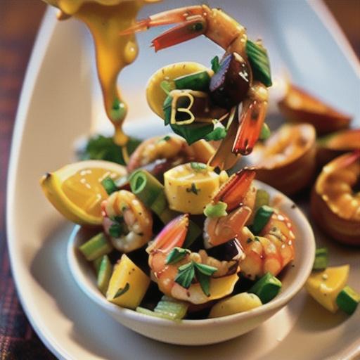 Broiled Garlic Butter Shrimp with Lemon Aioli