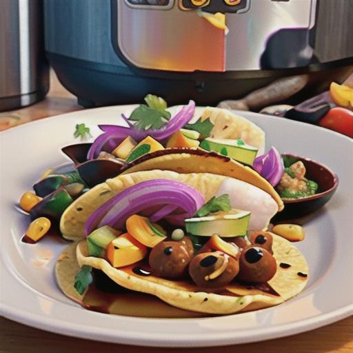 Instant Pot® Chicken Mole Tacos
