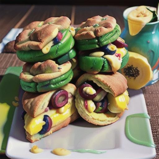 Tropical Banana Scones