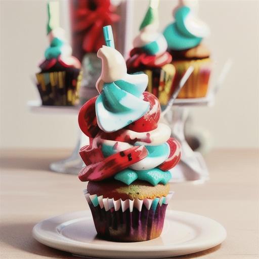 Peppermint Twist Cupcakes