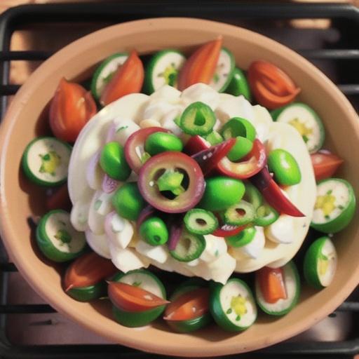 Potato Salad with Pickled Jalapenos